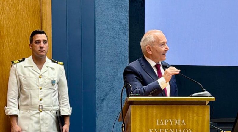 Στέφανος Γκίκας με αφορμή την παρουσίαση της 4ης Ετήσιας Έκθεσης του Ν.Α.Τ. για τη Ναυτική Απασχόληση: